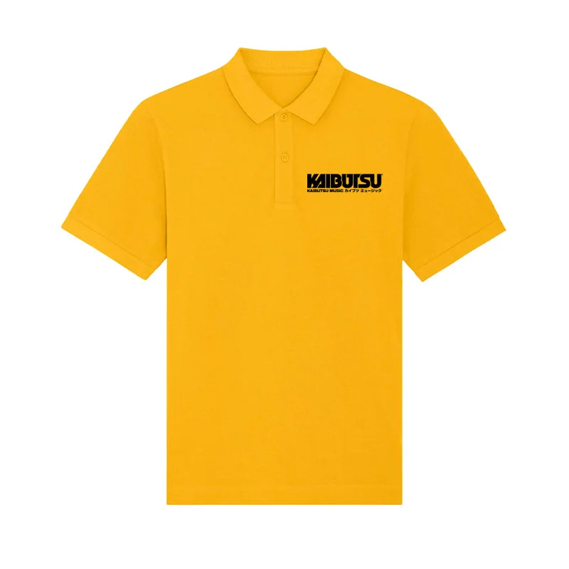 KAIBUTSU Logo  Polo Shirt [Yellow]