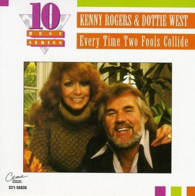 Kenny Rogers and Dottie West - Everytime Two Fools Collide The Best of Kenny Rogers & Dottie West (CD)