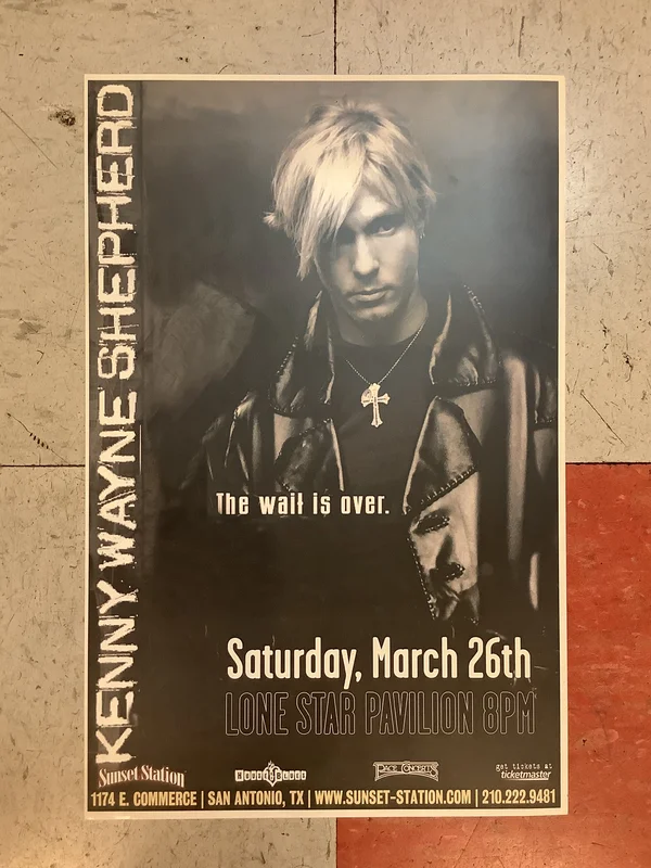 Kenny Wayne Shepherd at Lone Star Pavilion (Poster)