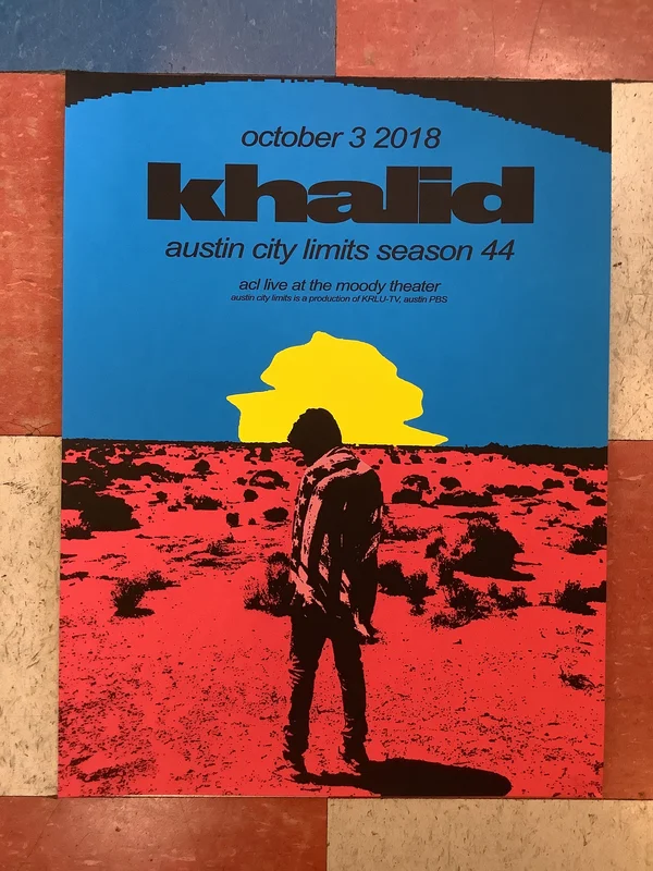 Khalid at Austin City Limits - 2018 (Poster)
