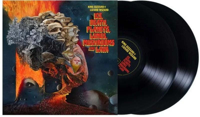 King Gizzard And The Lizard Wizard-Ice, Death, Planets, Lungs, Mushrooms And Lava (2XLP)