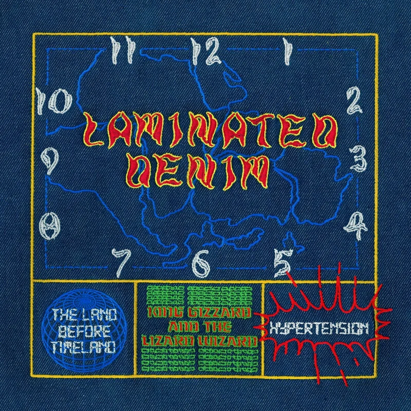 King Gizzard And The Lizard Wizard-Laminated Denim (Lucky Rainbow Edition) (LP)