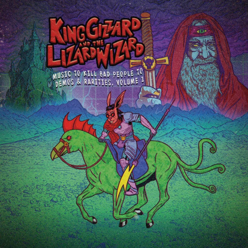 King Gizzard And The Lizard Wizard-Music To Kill Bad People To Vol 1 (Red Vinyl) (LP)