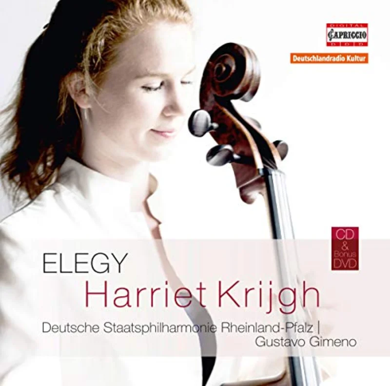 Krigjhdeutsche Spgimeno - Harriet Krijgh: Elegy [Harriet Krijgh; Deutsche Staatsphilharmonie Rheinland-Pfalz][CAPRICCIO:C5222] [CD]