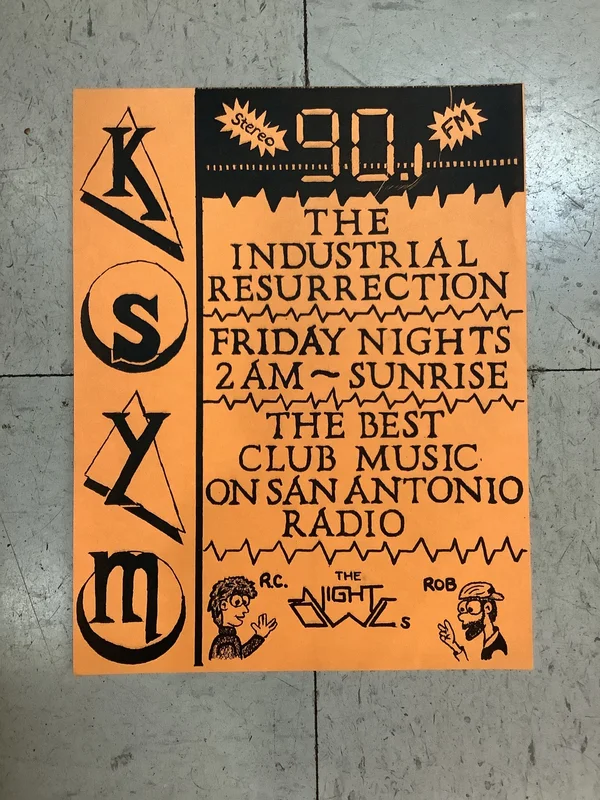 KSYM 90.1 FM - The Industrial Resurrection (Poster)