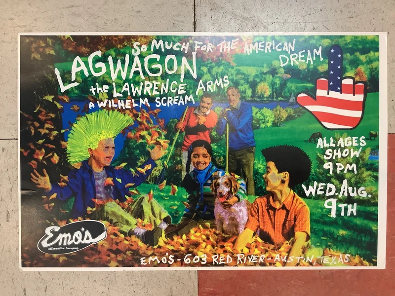Lagwagon at Emo's (Poster)