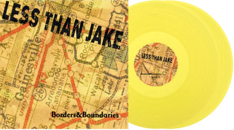Less Than Jake-Border & Boundaries (25th Anniversary) (Yellow Vinyl) (2XLP)