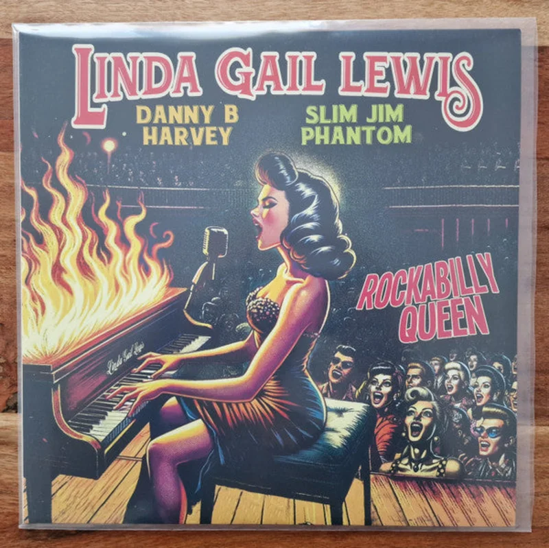 Linda Gail Lewis, Danny B. Harvey, Slim Jim Phantom - Rockabilly Queen (Vinyl)