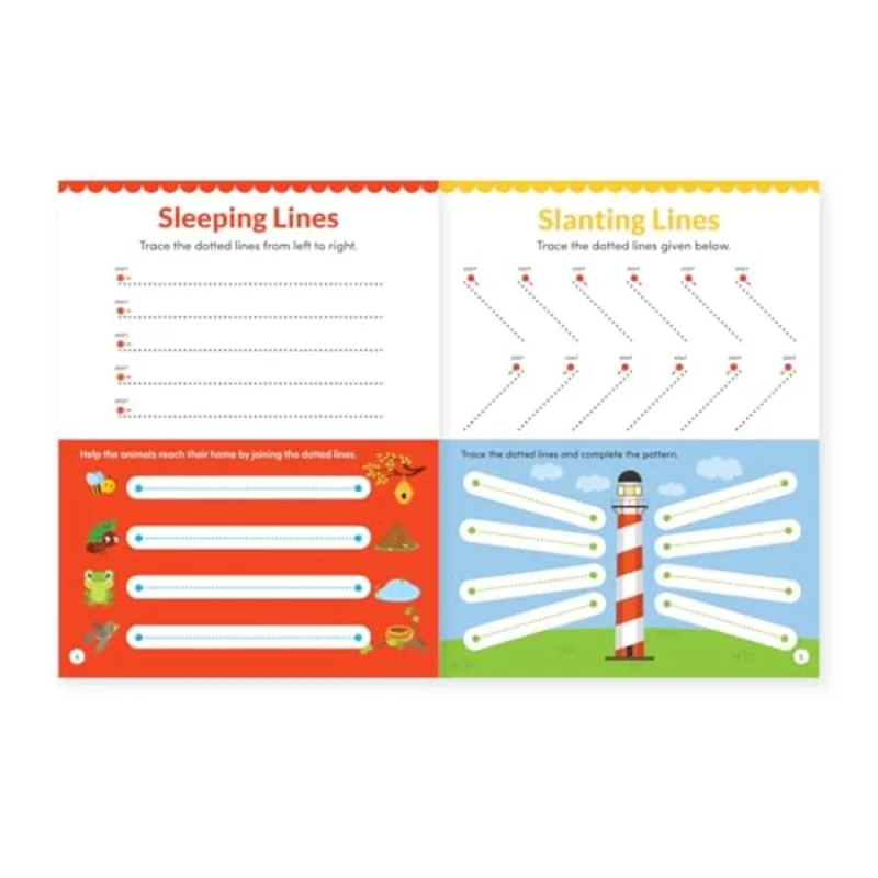 Little Learners: Learn to Write Workbook : First Practice Workbook Trace and Write | Engaging Workbook to Develop Writing Skills in PreSchool Kids, Toddlers | Patterns, Capital Letters, Small Letters