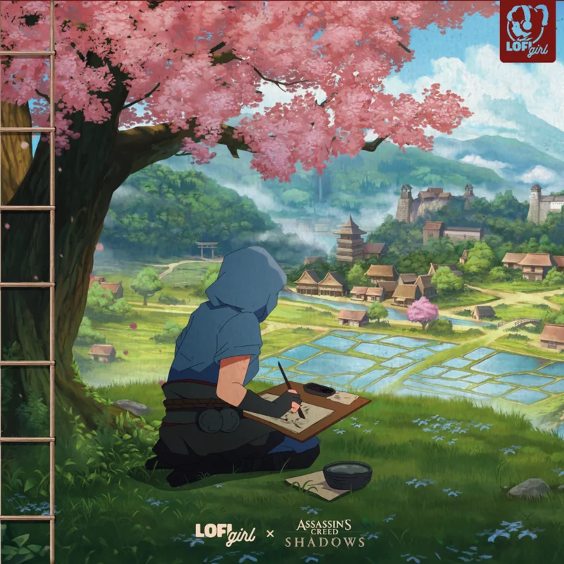 Lofi Girl x Assassins Creed: Shadows (Red Marbled 2 LP)