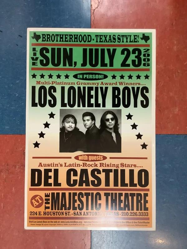 Los Lonely Boys at The Majestic Theatre - 2006 (Poster)