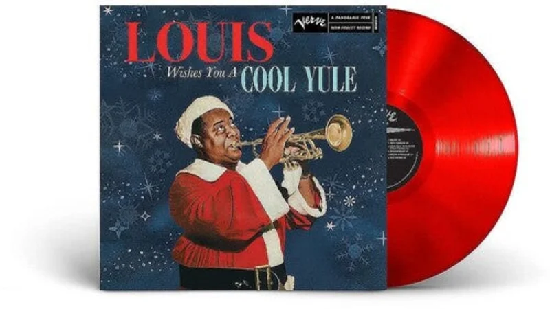 Louis Armstrong - Louis Wishes You A Cool Yule (LP) (Red)