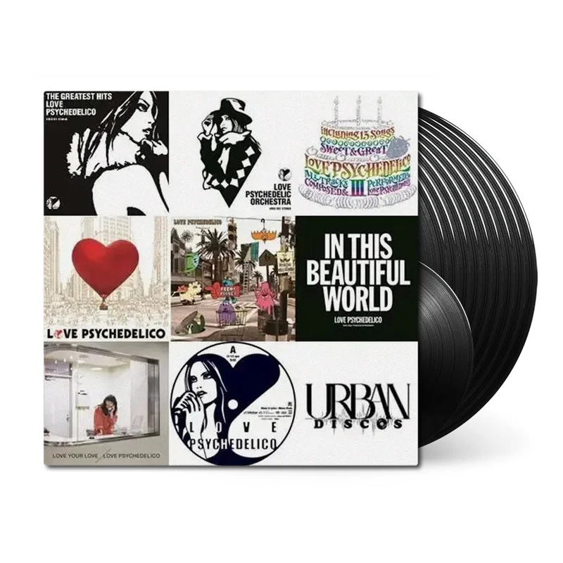 Love Psychedelico: 7 Album Vinyl Set + Bonus 7"