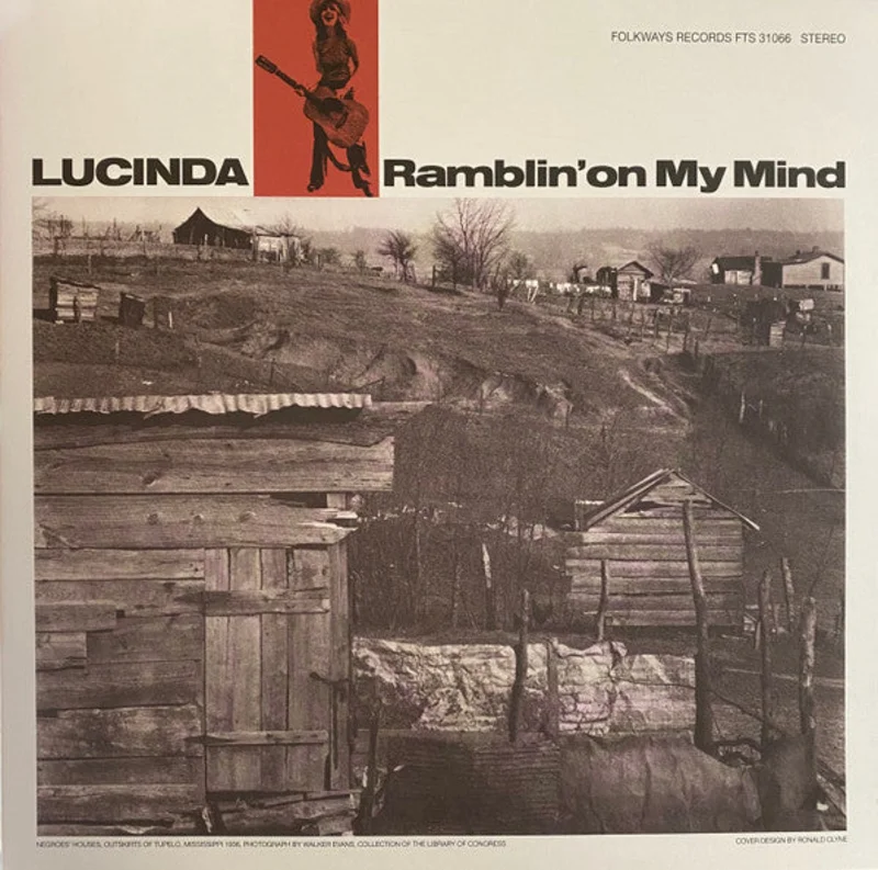 Lucinda Williams - Ramblin' On My Mind (LP, Album, RE)