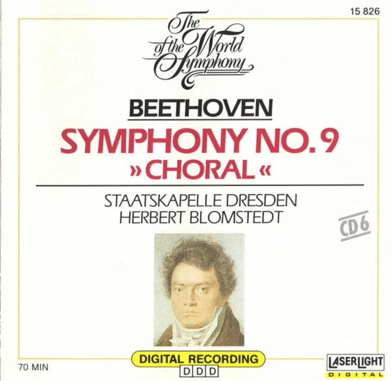 Ludwig van Beethoven, Staatskapelle Dresden, Herbert Blomstedt - Symphony No. 9 (CD)