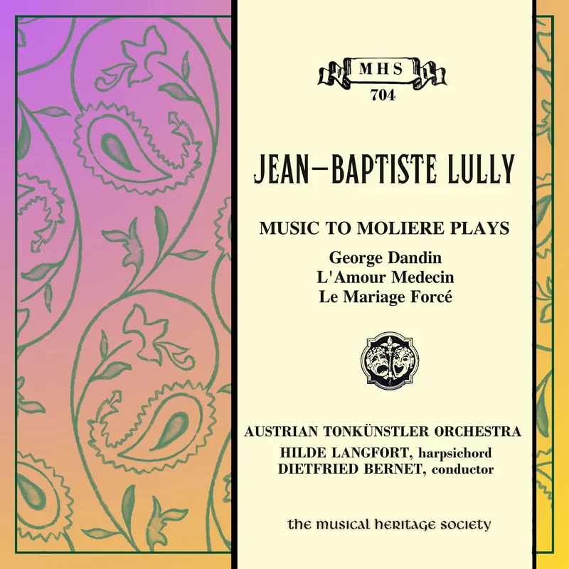 Lully: Music to Moliere Plays - Austrian Tonkunstler Orchestra