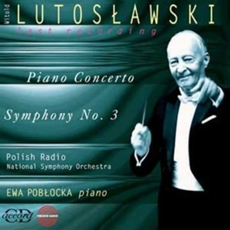 Lutoslawskipoblockanprso - SYMPHONY/PIANO CONCERTO [CD]