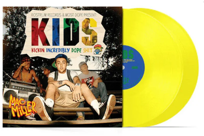 Mac Miller-K.I.D.S. (Yellow Vinyl) (2XLP)