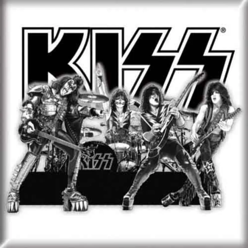 Magnets: KISS: Grapihte Band (officially licensed)