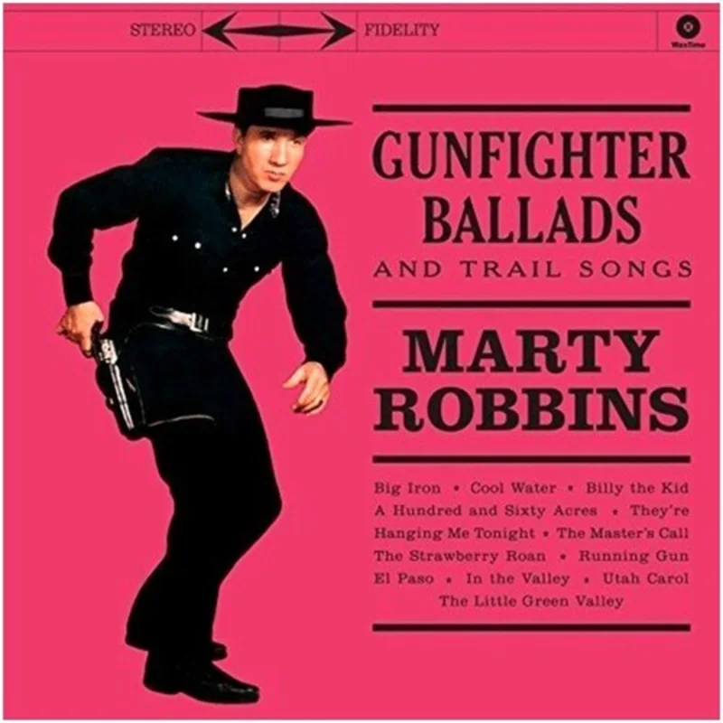 Marty Robbins-Gunfighter Ballads & Trail Songs (LP) (Silver & Red Vinyl)
