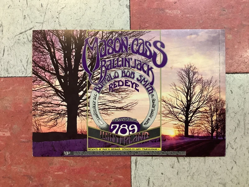 Mason-Cass at Winterland - 1970 (Postcard)