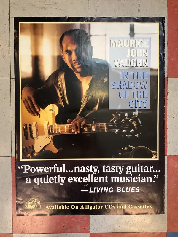 Maurice John Vaughn "In the Shadow of the City" Promo - 1993 (Poster)