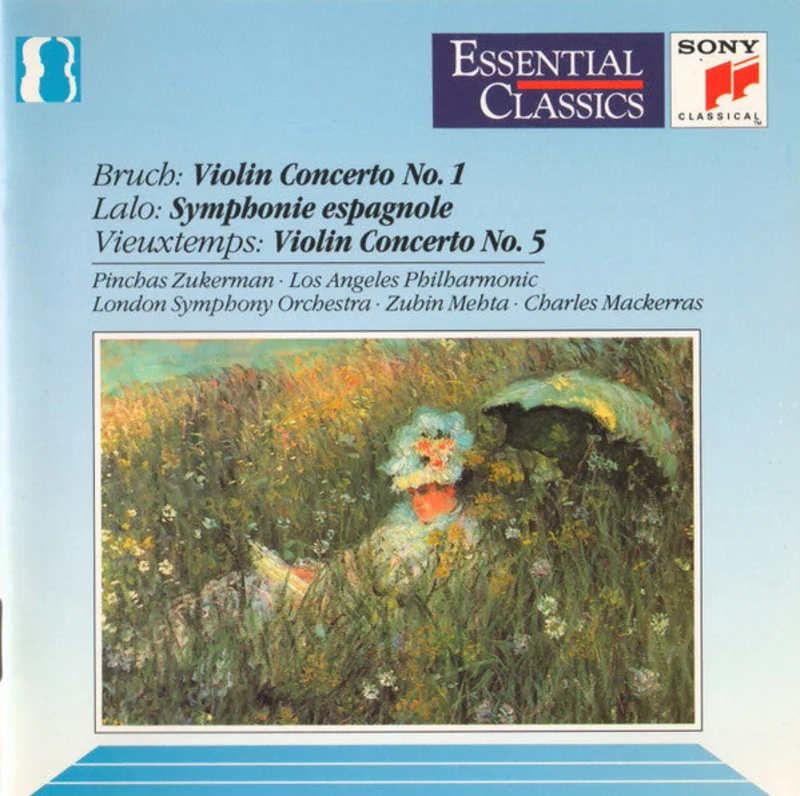 Max Bruch / douard Lalo / Henri Vieuxtemps - Pinchas Zukerman Los Angeles Philharmonic Orchestra London Symphony Orchestra Zubin Mehta Sir Charles Mackerras - Violin Concerto No. 1 / Symphonie Espagnole / Violin Concerto No. 5 (CD)