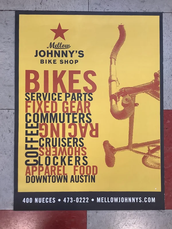 Mellow Johnny's Bike Shop (Poster)