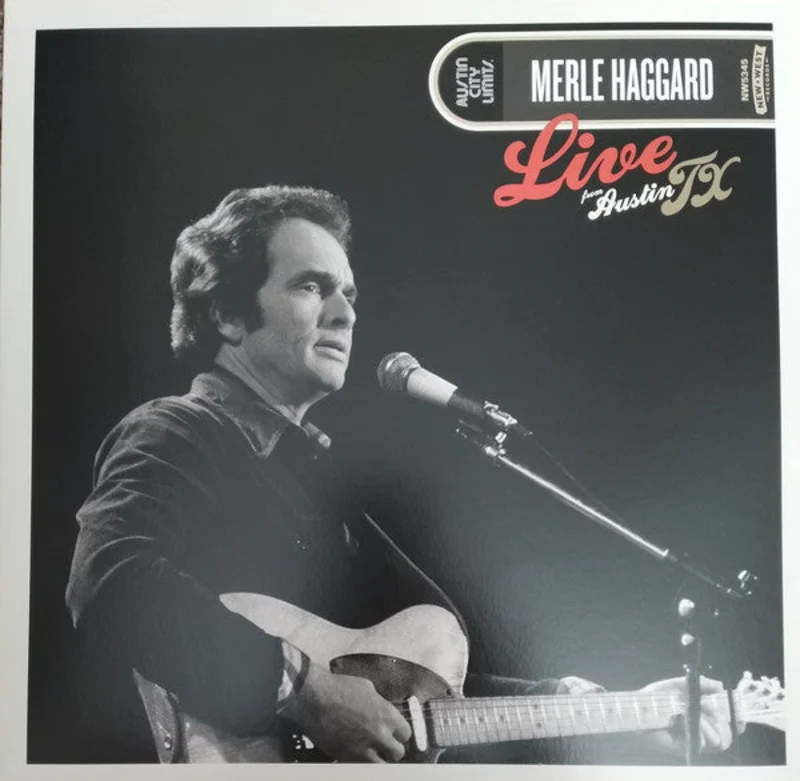 Merle Haggard - Live From Austin TX (1978) (LP, Album, RE)