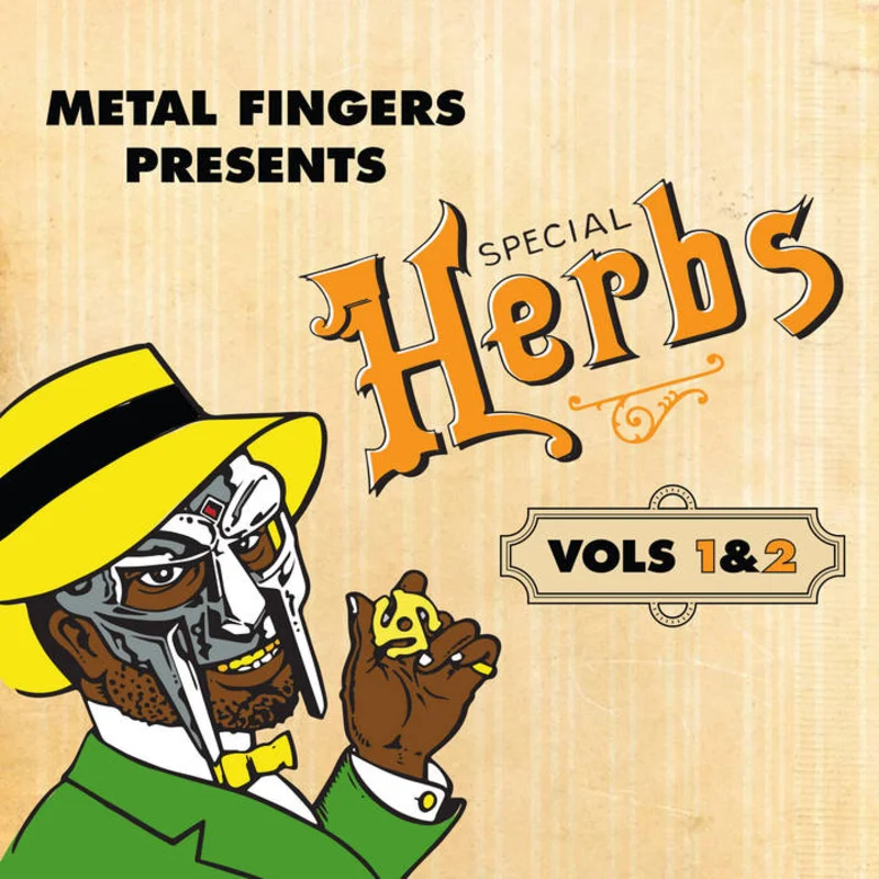 Metal Fingers Presents: Special Herbs Vol. 1 & 2 (Mustard Yellow Vinyl)