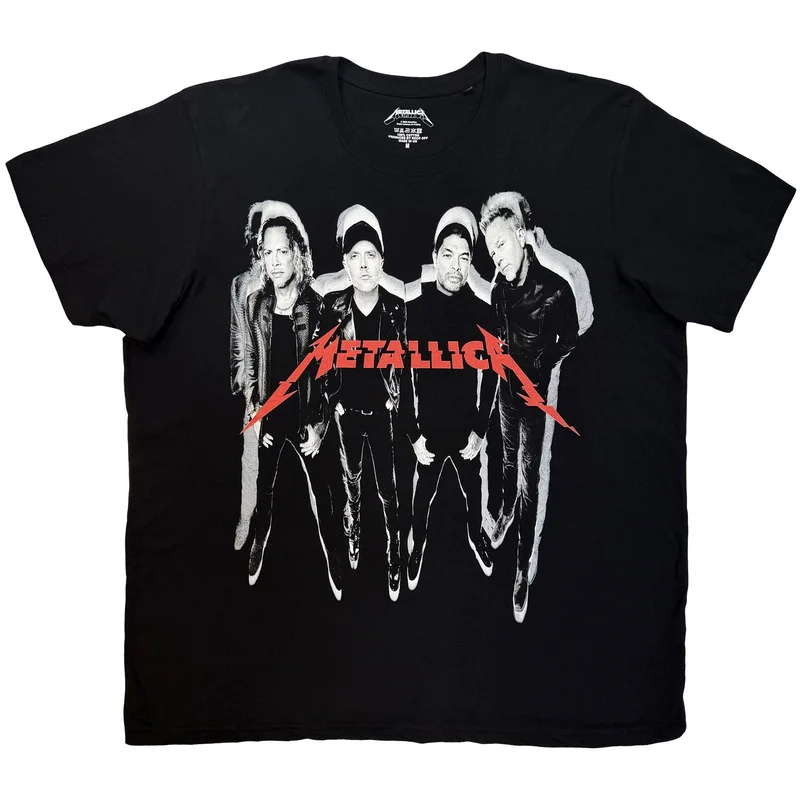 Metallica Unisex T-Shirt: All Over Full Black