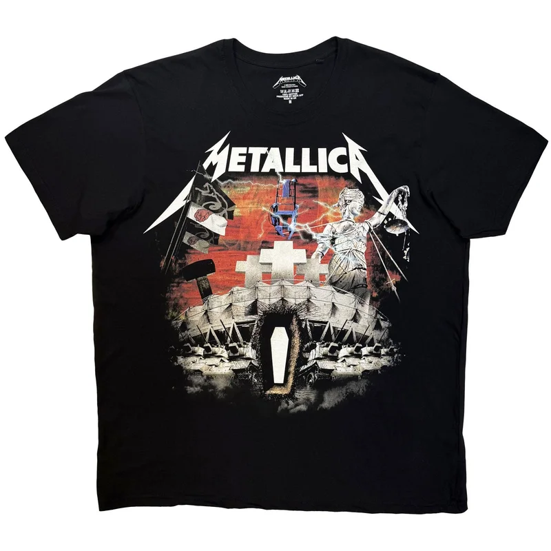 Metallica Unisex T-Shirt: El Arsenal Completo Black