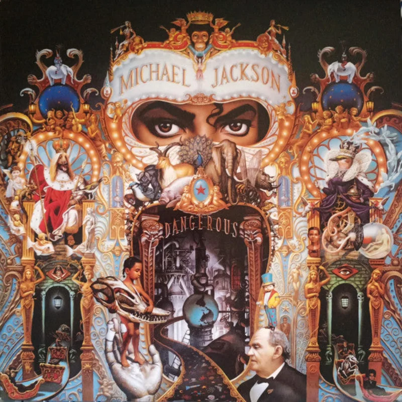 Michael Jackson - Dangerous (2xLP, Album, RE, 180)