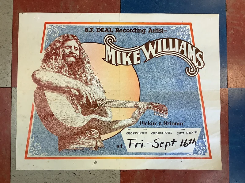 Mike Williams at Chicago House (Poster)