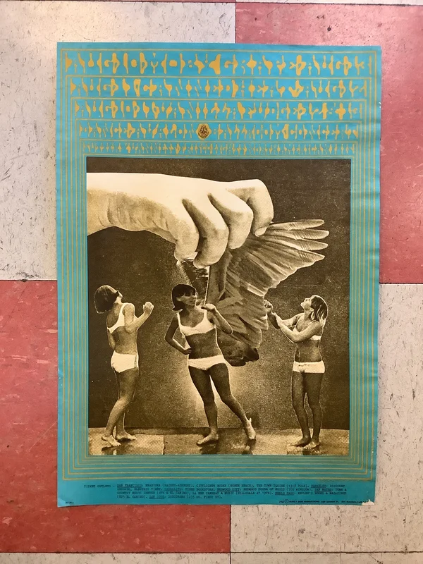 Moby Grape, Canned Heat, & Vanilla Fudge at Avalon Ballroom - 1967 (Poster)