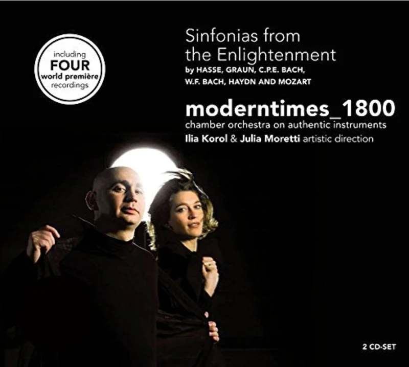 Modern Times 1800 - Sinfonias From The Enlightenment - Hasse, Graun, C.P.E. Bach, W.F. Bach, Haydn and Mozart [CD]
