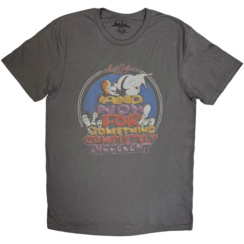 Monty Python Unisex T-Shirt: And Now For... Charcoal Grey