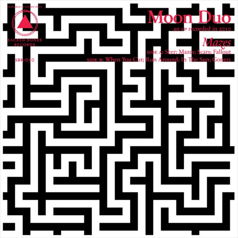 Moon Duo - Mazes LP (Ltd Neon Pink Vinyl)