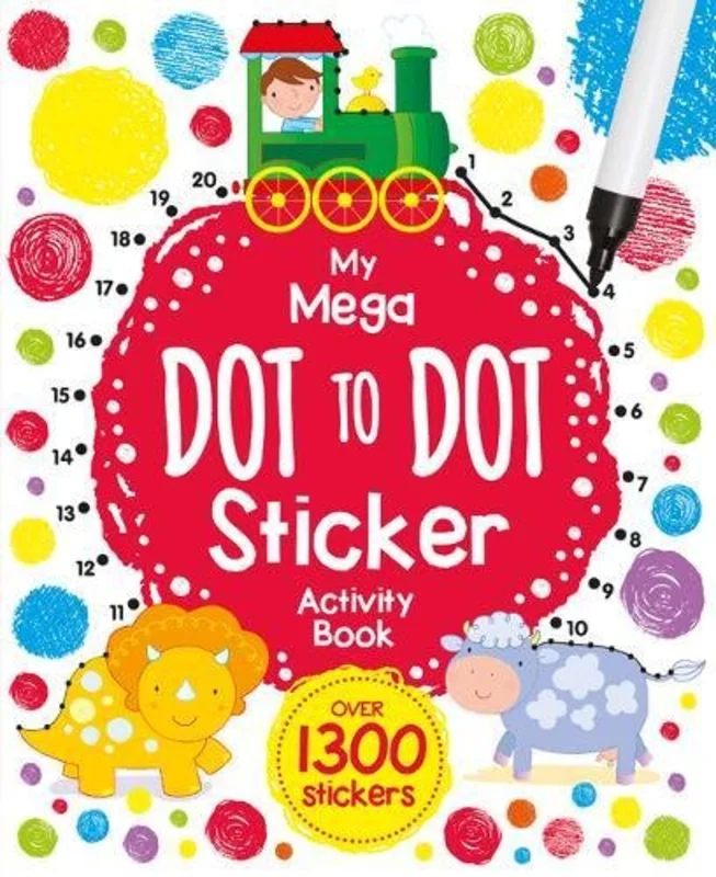 My Big Book of First Sticker Dot-to-Dot