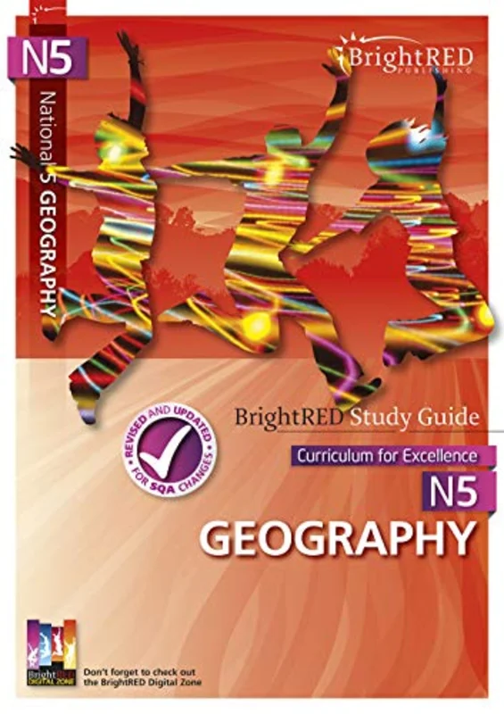 National 5 Geography (Bright Red Study Guide) (BrightRED Study Guides)