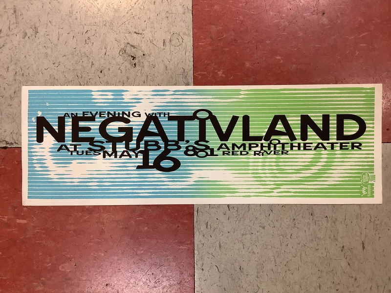 Negativland at Stubb's - 2000 (Poster)