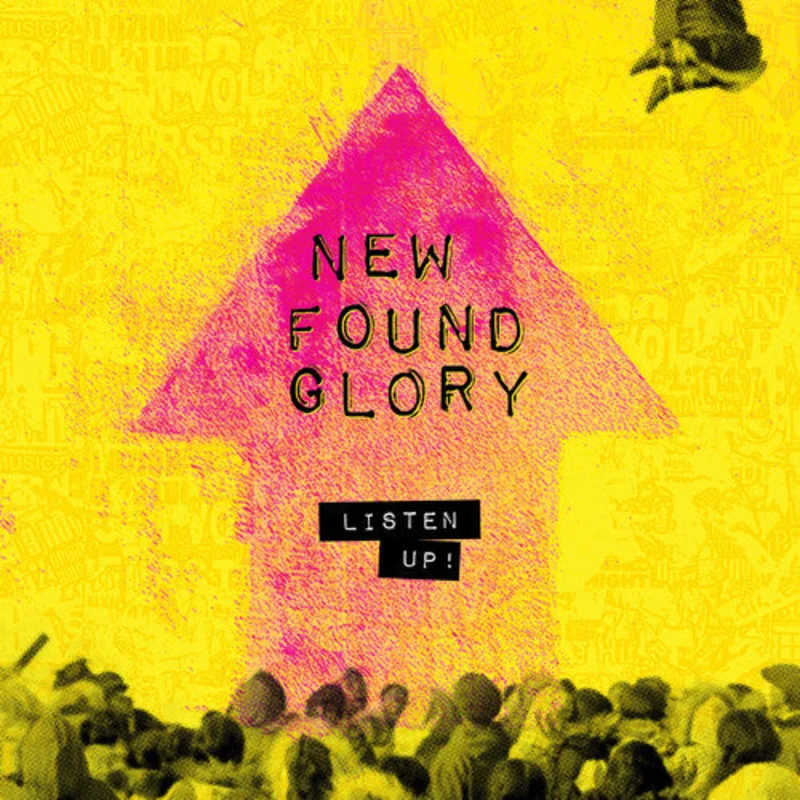 New Found Glory-Listen Up! (INEX) (Tan & Red Splatter Vinyl) (LP)