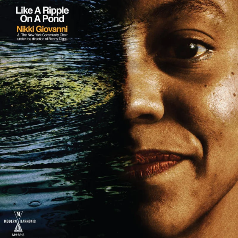 Nikki Giovanni - Like a Ripple on a Pond LP (Ltd Opaque Blue Vinyl)