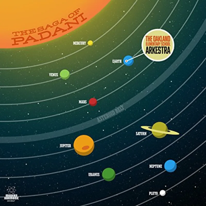 Oakland Elementary School Arke - The Saga Of Padani (Clear/Sunrays Vinyl) [VINYL]