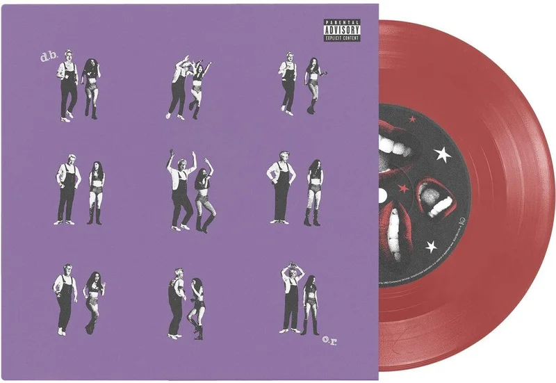 Olivia Rodrigo - drivers license / burning down the house (Translucent Red)