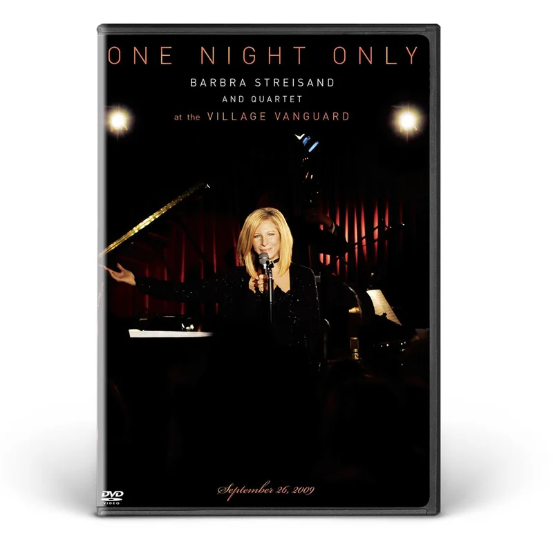 One Night Only Barbra Streisand And Quartet At The Village Vanguard September 26, 2009 Deluxe Edition DVD