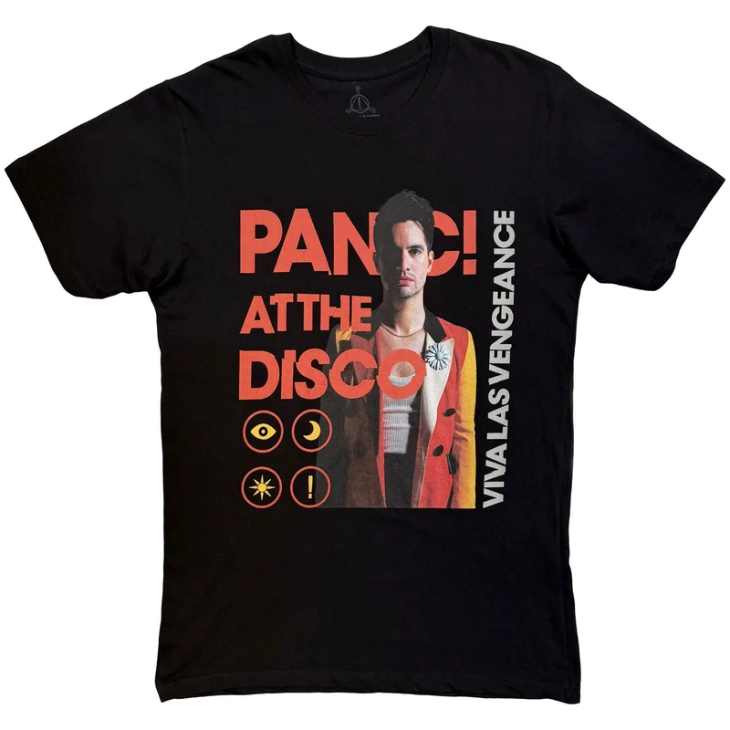 Panic! At The Disco Unisex T-Shirt: Viva Photo Black