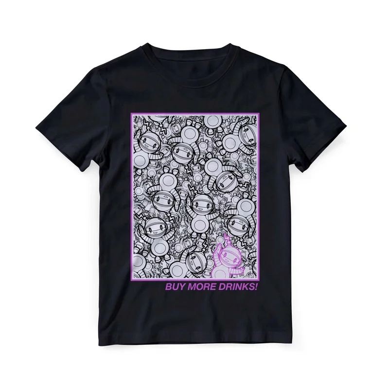 Paradise Killer  T-Shirt  Dead Nebula [Black]