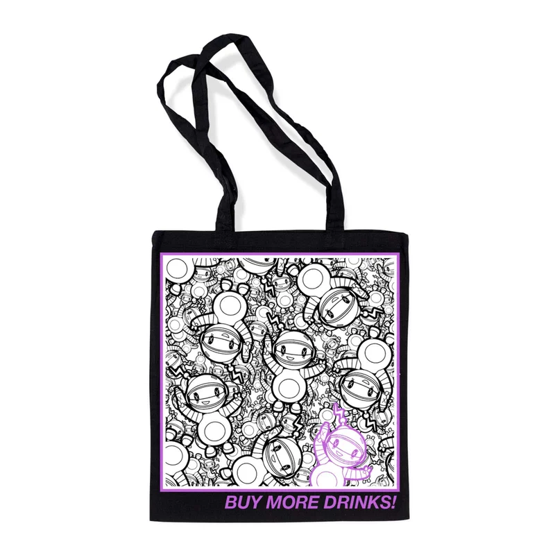 Paradise Killer  Tote Bag  Dead Nebula [Black] Dead Nebula Tote Bag [Black]