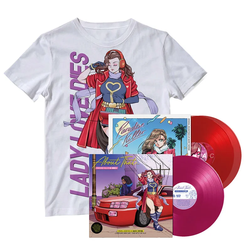 Paradise Killer Vinyl & Shirt Bundle